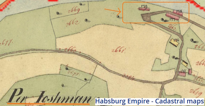 Franciscejski kataster 1825 / Franciscean cadastre 1825