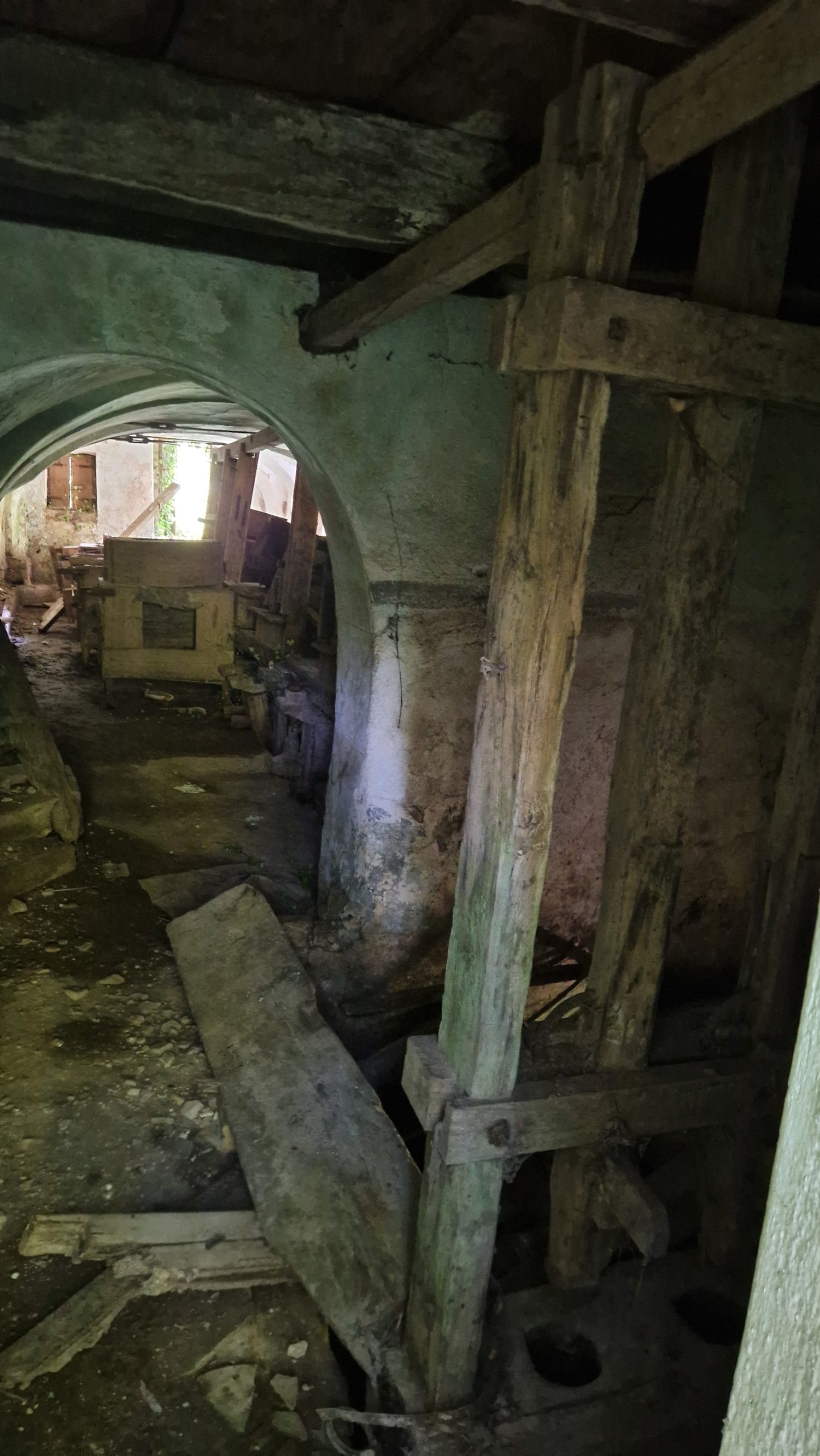 Notranjost mlina / Mill interior